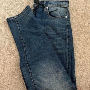 Fashion Nova Blue Relaxed Jeans